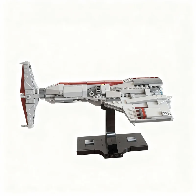 Набор для сборки модели MOC Kotor Hammerhead Endar Spire Midi Space Battle Galaxy SciFi, 396 деталей, конструктор DIY, набор для творчества, игрушка-герой Mega Mini, подарок (art.: 3920dc159bffe) - 3920dc159bffe