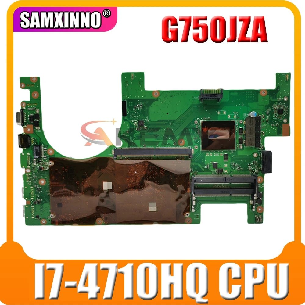 

Материнская плата для ноутбука SAMXINNO G750JZA I7-4710HQ, G750JZA G750JZ G750J, поддержка графической карты GTX880M