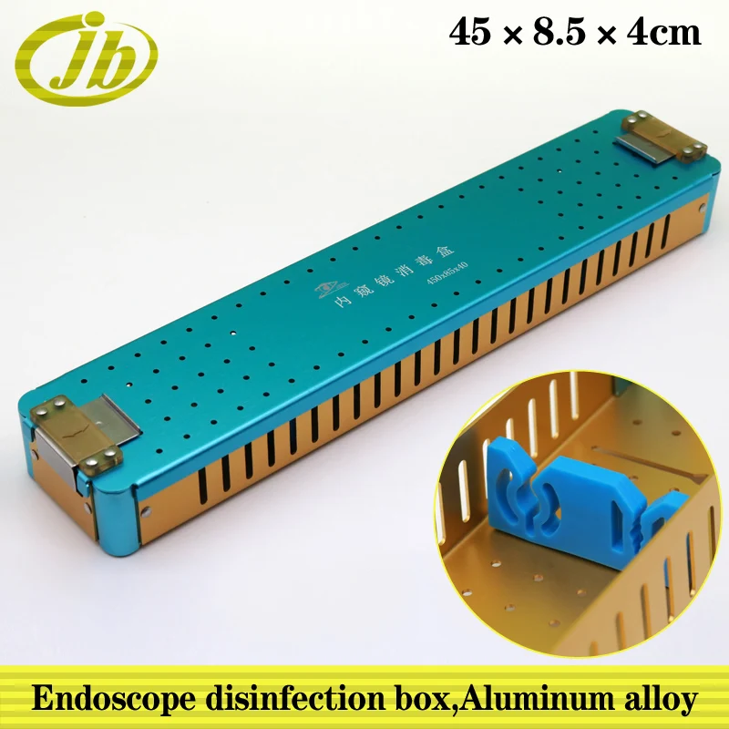 Endoscope disinfection box medical sterilization box aluminium alloy High temperature and high pressure