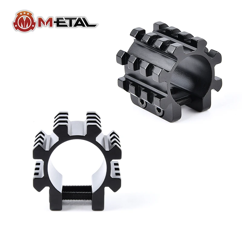 

Tactical 3 Picatinny Rails Diameter 25mm Ring Aluminium Front Tube Clip Guide Airsoft Accessories Hunting Weapon Rail Accessory