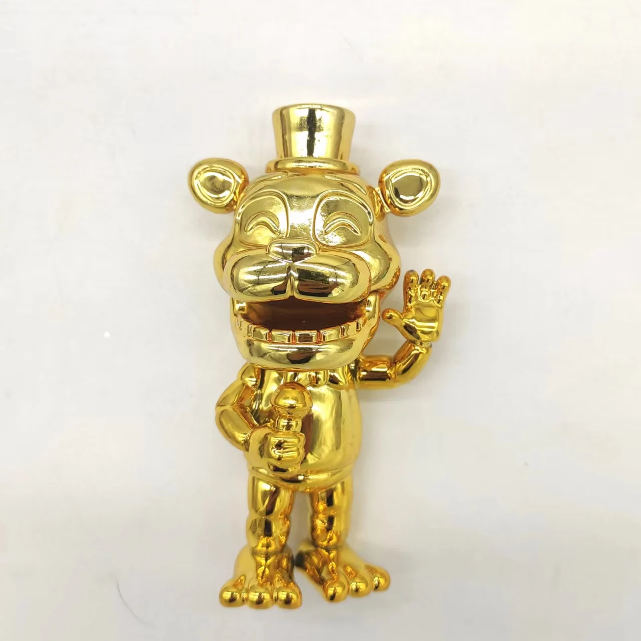 Золотая хромированная игрушка Freddy Youtooz, кукла, экшн-фигурка, Подарочная коллекция, редкий ТВ, модель фильма, подарок, свободная, без коробки
