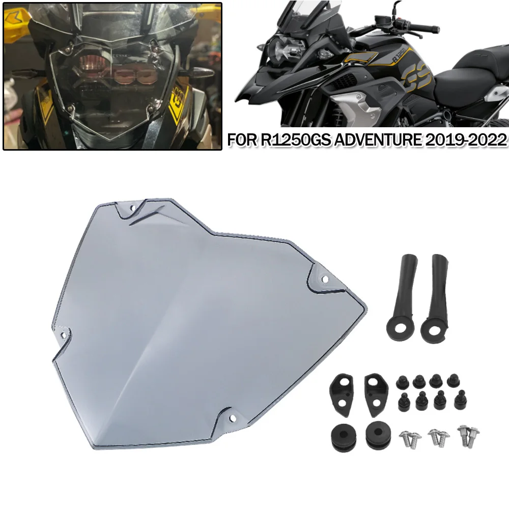 

Motorcycle Clear Headlight Guards Protector Lens Cover For BMW R1250GS Adventure 2022 GS 1250 EXCLUSIVE HP 2019 2020 R1200GS ADV