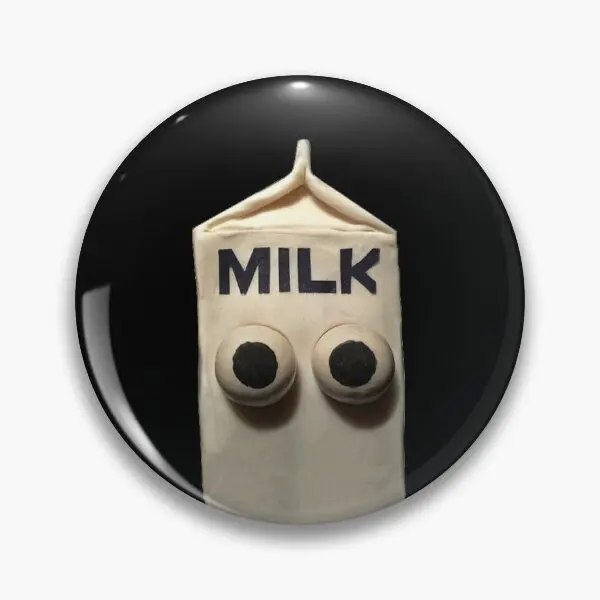 Мягкая булавка для пуговиц Jack статус молоко милый Декор модная забавная брошь