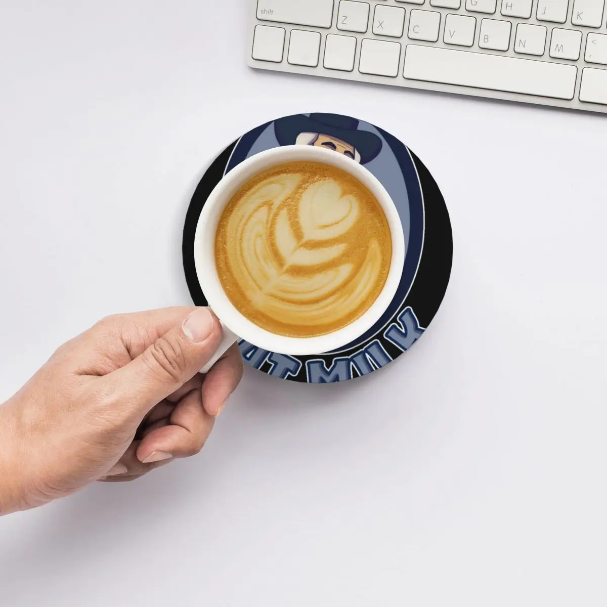 Пикантные круглая керамическая подставка для пиломника из веганского овса