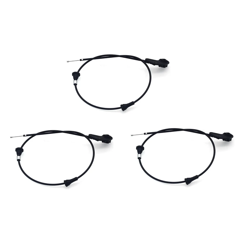 3X Кабель выжима капота двигателя для BMW 3 𧹆 320I 323I 330I набор кабелей Bowden 51238208442