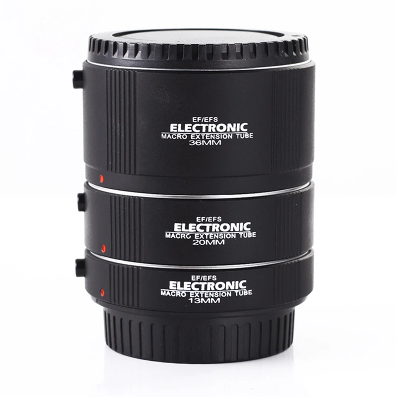 

TV Movie Lens 36Mm 20Mm 12Mm Electronic Close-Up Ring Lens For Canon EOS 5D2 5D3 6D 7D Macro Lens Autofocus