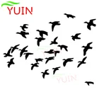 Летающая утка приземление Охота животное автомобиль наклейка модное украшение индивидуальный ПВХ водонепроницаемый солнцезащитный стикер настраиваемый цвет