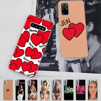 fhnblj sexy lana rhoades phone case for samsung s21 a10 for redmi note 7 9 for huawei p30pro honor 8x 10i cover