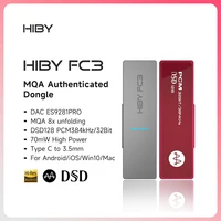 Мобильный ЦАП HiBy FC3, с купоном продавца, получаем самую низкую цену, среди других предложений.