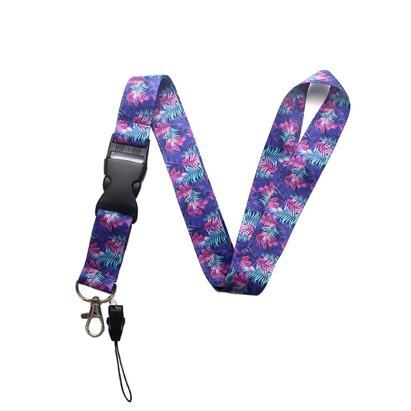 

Rainforest Keychain Lanyard Neck Strap for Key ID Card Straps Badge Holder DIY Hanging Rope Neckband Accessories