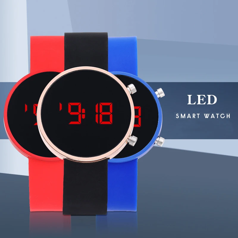 

Светодиодный ные спортивные цифровые часы для женщин и мужчин, Брендовые женские цифровые часы, мужские часы