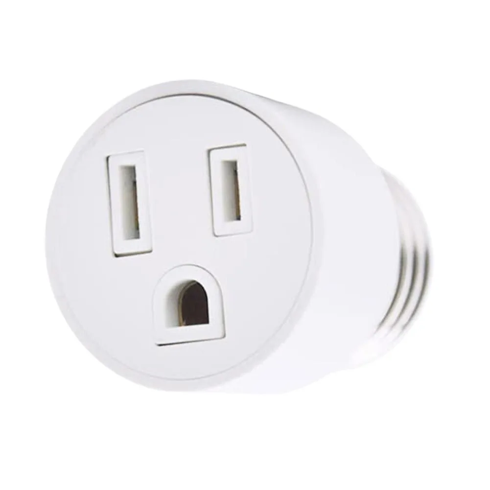 

Light Bulb Socket Light Socket E26 Bulb Socket Adapter Durable E26/27 High Quality 2/3 Plug Brand New Convenient