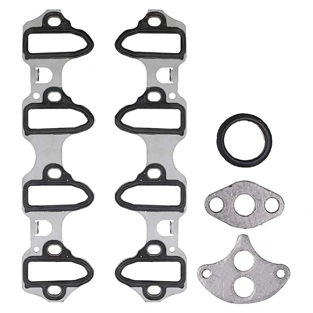 

1 Set Quality Intake Manifold Gasket Good Toughness Strong Intake Gasket Set Wear Resistant Intake Gasket Set