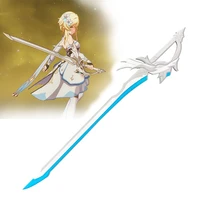 games genshin impact anime cosplay weapon aquila favonia weapon sword xing qiu bennett keqing wooden prop accessories