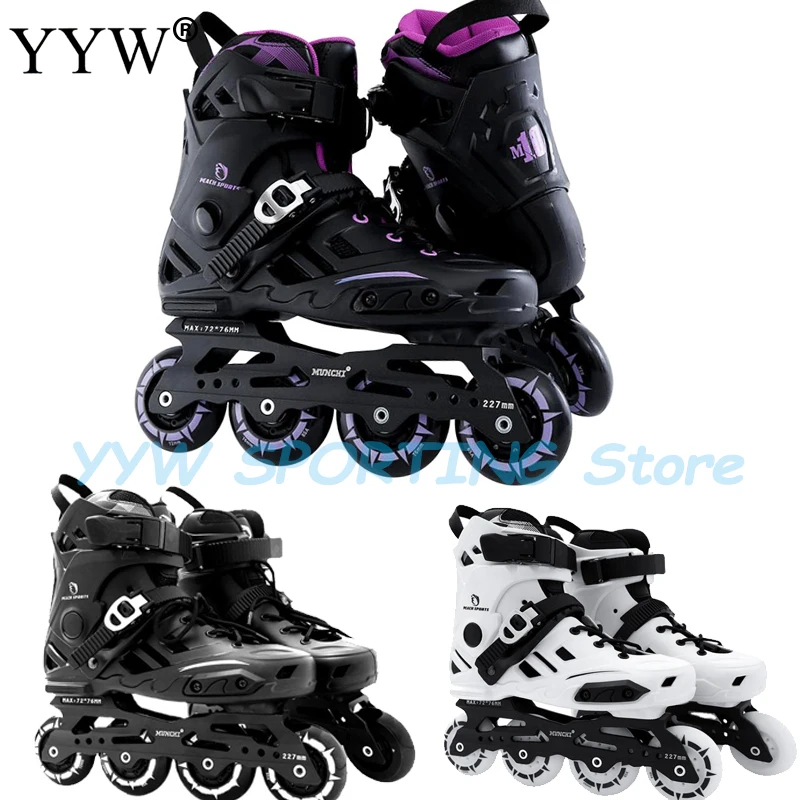 Inline Roller Skates Skating Shoes Patins Infantil Children'S Skates 4 Wheel Sneakers Rollers For Sliding Skates For Adults Kids