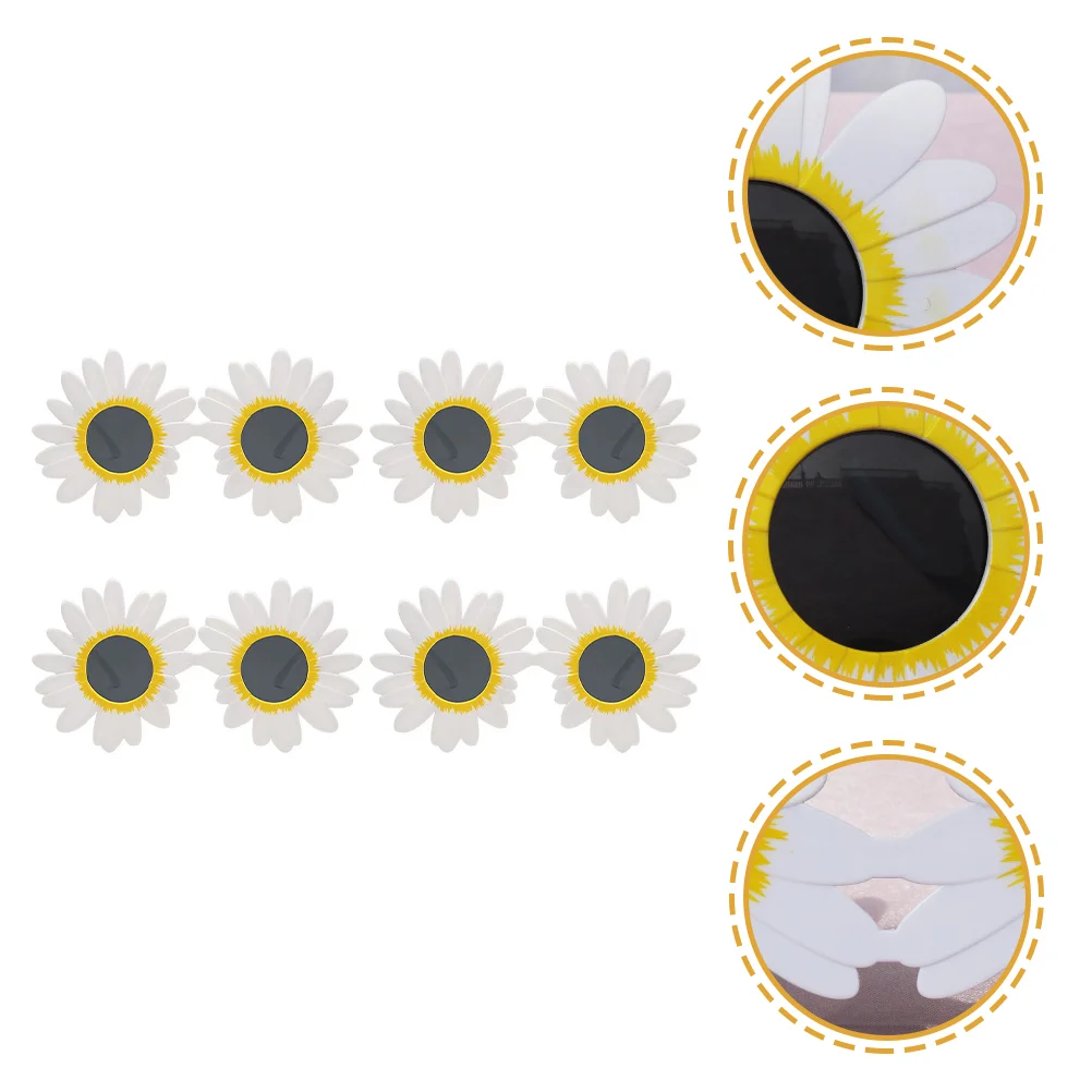 

Spring Summer Flower Party Sunglasses Sunflower Sunglasses Party Daisy Flower Party Glasses for Beach Pool Party Birthday Party