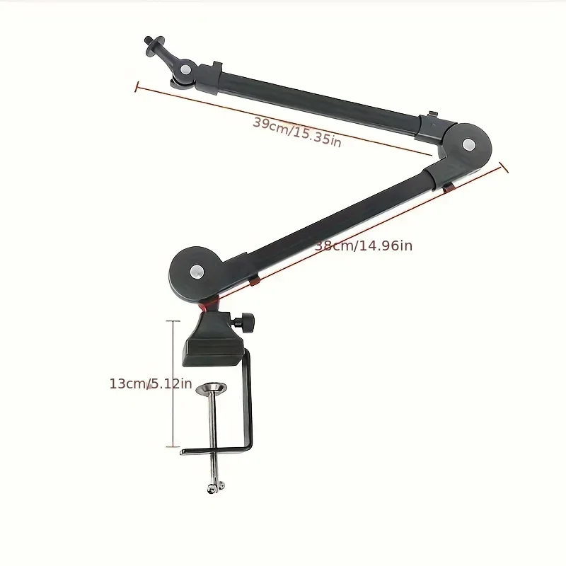 Подставка для микрофона с зажимом и кабельными стяжками Blue Yeti Snowball Hyper X QuadCast SoloCast