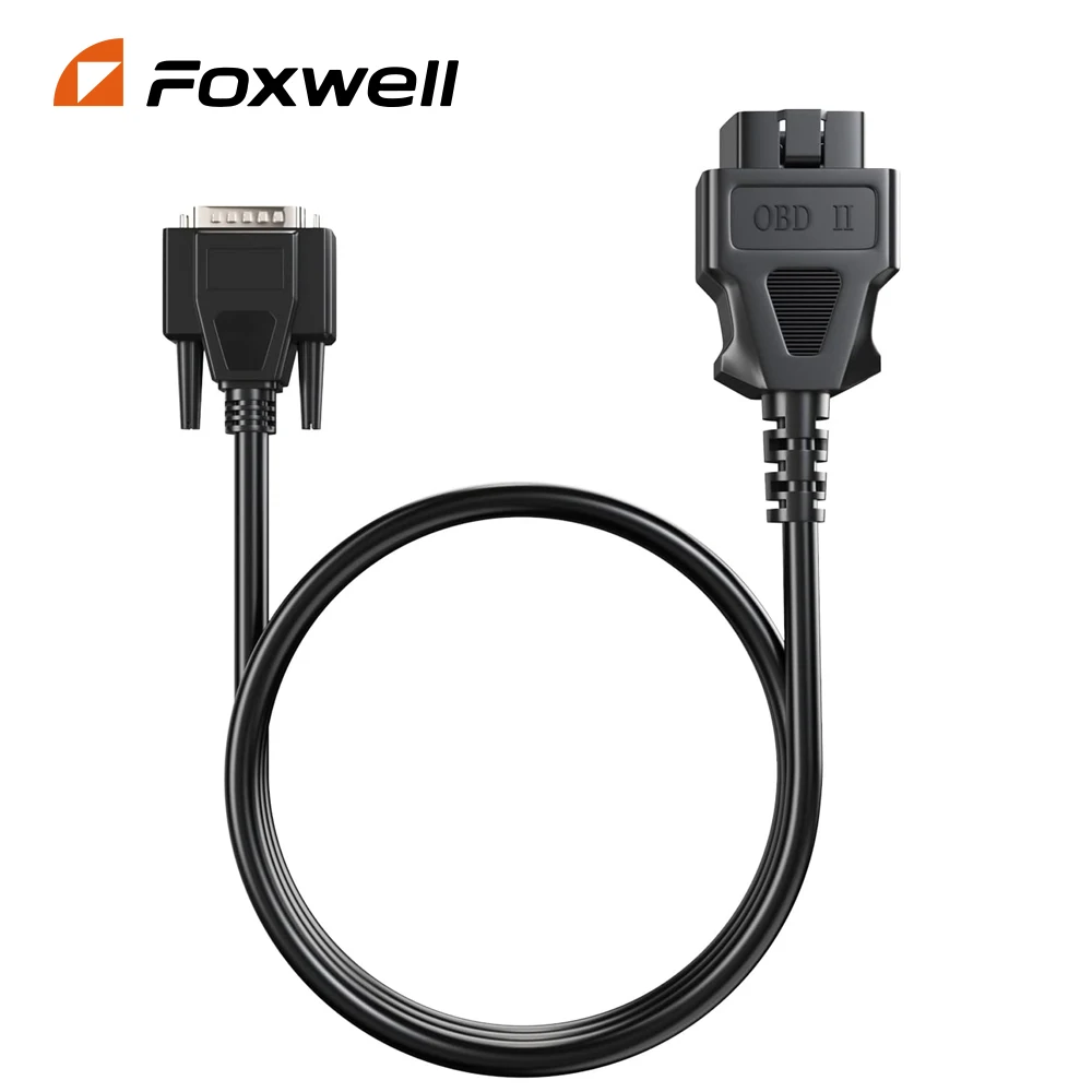 Диагностический сканер FOXWELL, оригинальный кабель OBD2, 16-контактный диагностический адаптер для NT650/ NT624/ NT604/ NT614/ NT644 Elite/NT630 Plus