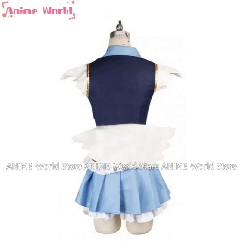 《Custom size》Shirayuki Hime Cosplay Costume Princess Pretty Cure Adult Kids