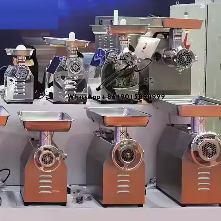 Фото TK12 TK22 TK32 Электрическая коммерческая мясорубка Picadora Molinos De Carne Измельчение №3