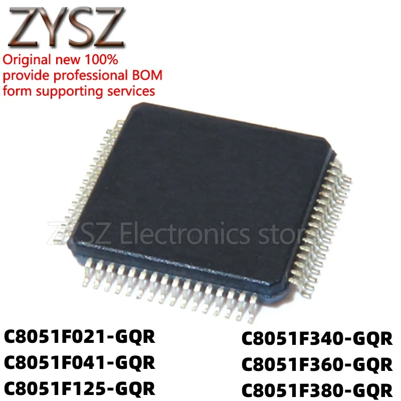 1 шт. C8051F340 F360 F380-GQR QFP48 // C8051F021 F041 F125-GQR QFP64
