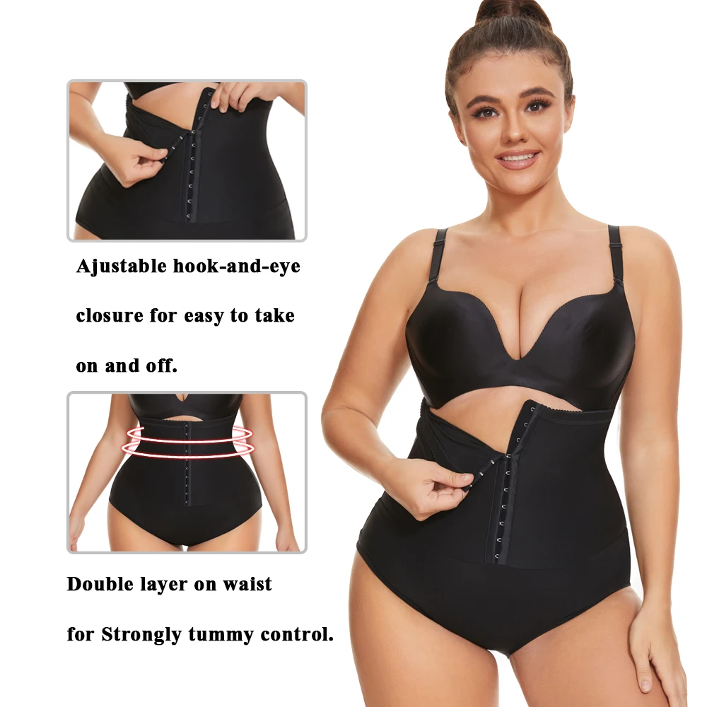 SEXYWG High Waist Body Shaper Tummy Control Panties Women Body Shapewear Shorts Belly Contro Shaper Wear Underwear
