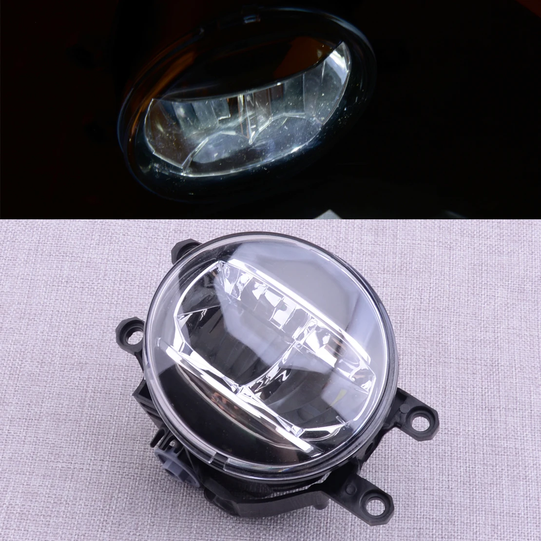 

Противотумансветильник фара в сборе для переднего левого бампера автомобиля, 12 В, 81210-48050, подходит для Toyota RAV4 Highlander Camry CHR Corolla Lexus IS250 LX570