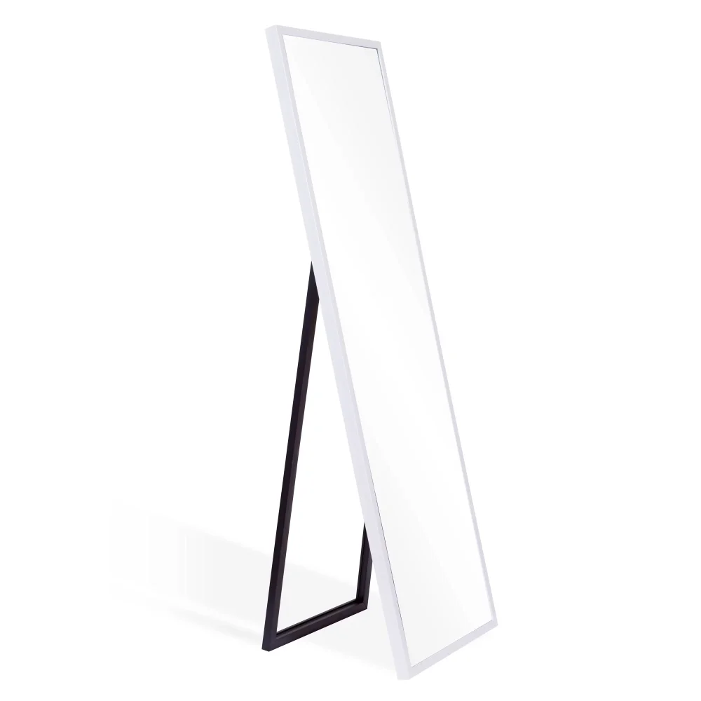 

1801-6102 Free Standing Floor Mirror with Easel, White, 16.98 Lbs，1.00 X 59.00 X 17.70 Inches