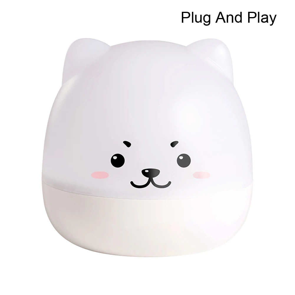 

Party Cute Dog Shape Home Decor Colorful Atmosphere Bedroom 3D USB Charging Rotatable For Kids Star Projector Light