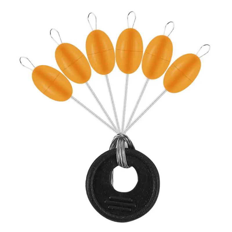 

Silicone Convenient Fishing Bait Tool Non-slip Pull Handle Round Float Ball Space Beans Fishing Tackle Fishing Goods 1 Set