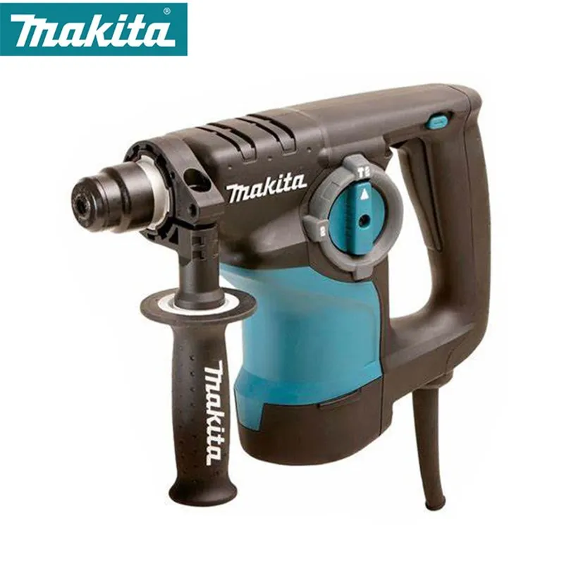 

Makita электродрель HR2800 высокомощная многофункциональная Ударная дрель для бетона, стали, дерева, прямой и обратный ход, электроинструменты