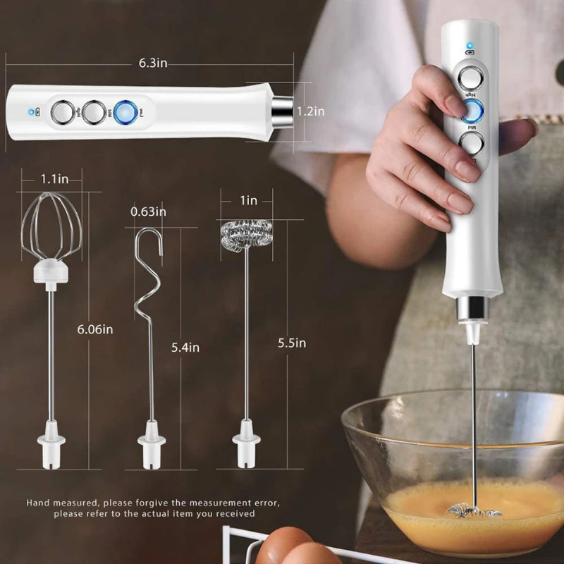 

Portable Electric Coffee Blender Milk and Cream Blender Kitchen Tools Whisk