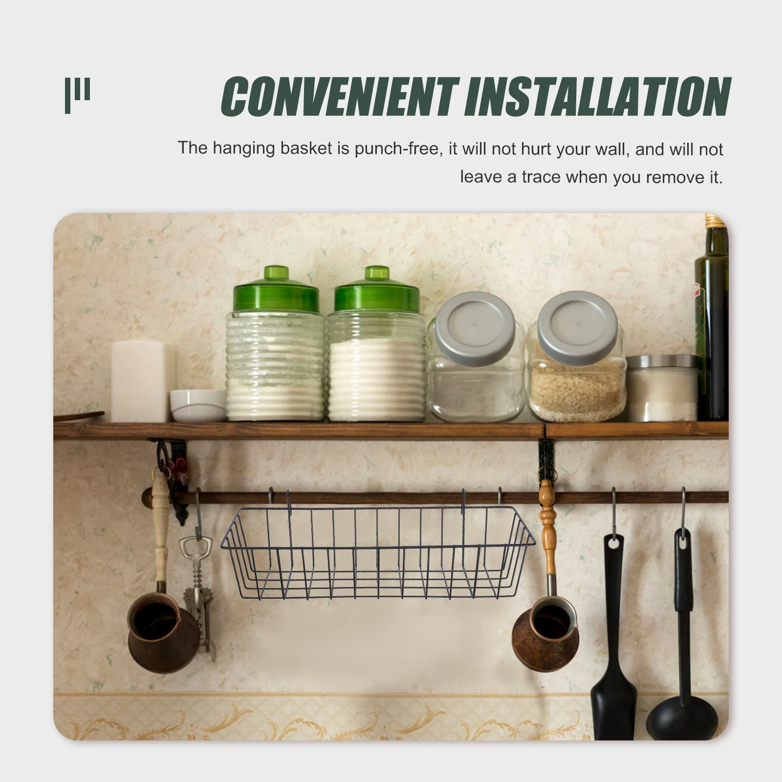 Железная подвеска-органайзер для ванной комнаты кухонная полка штабелируемые