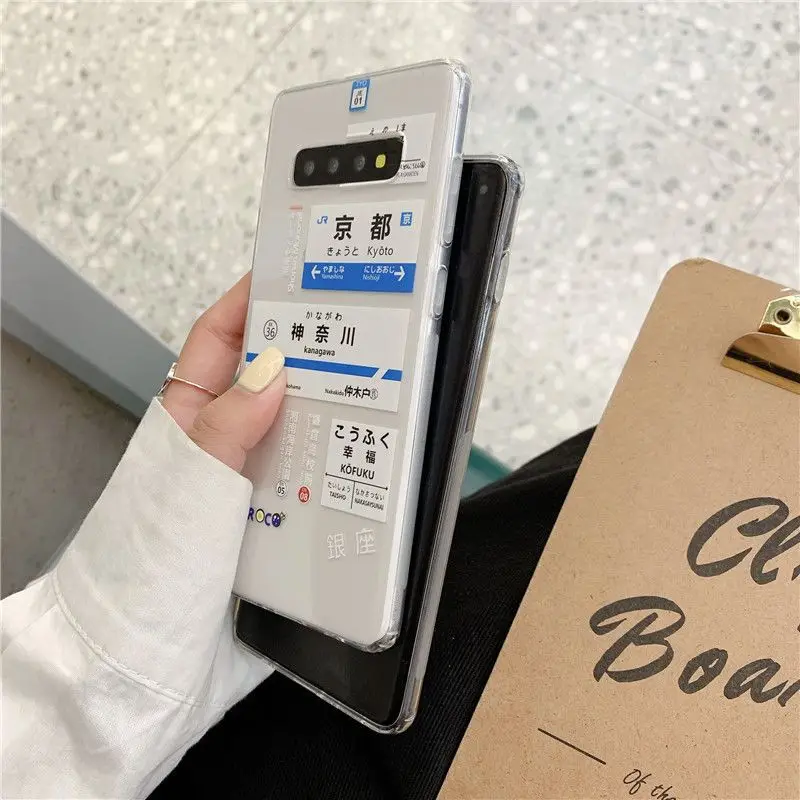 

Fashion Japan Style Phone Case for Samsung S20 Ultra S22 S21 Plus Phone Soft Case Transparent IPhone 13 Pro IPhone 12 Mini