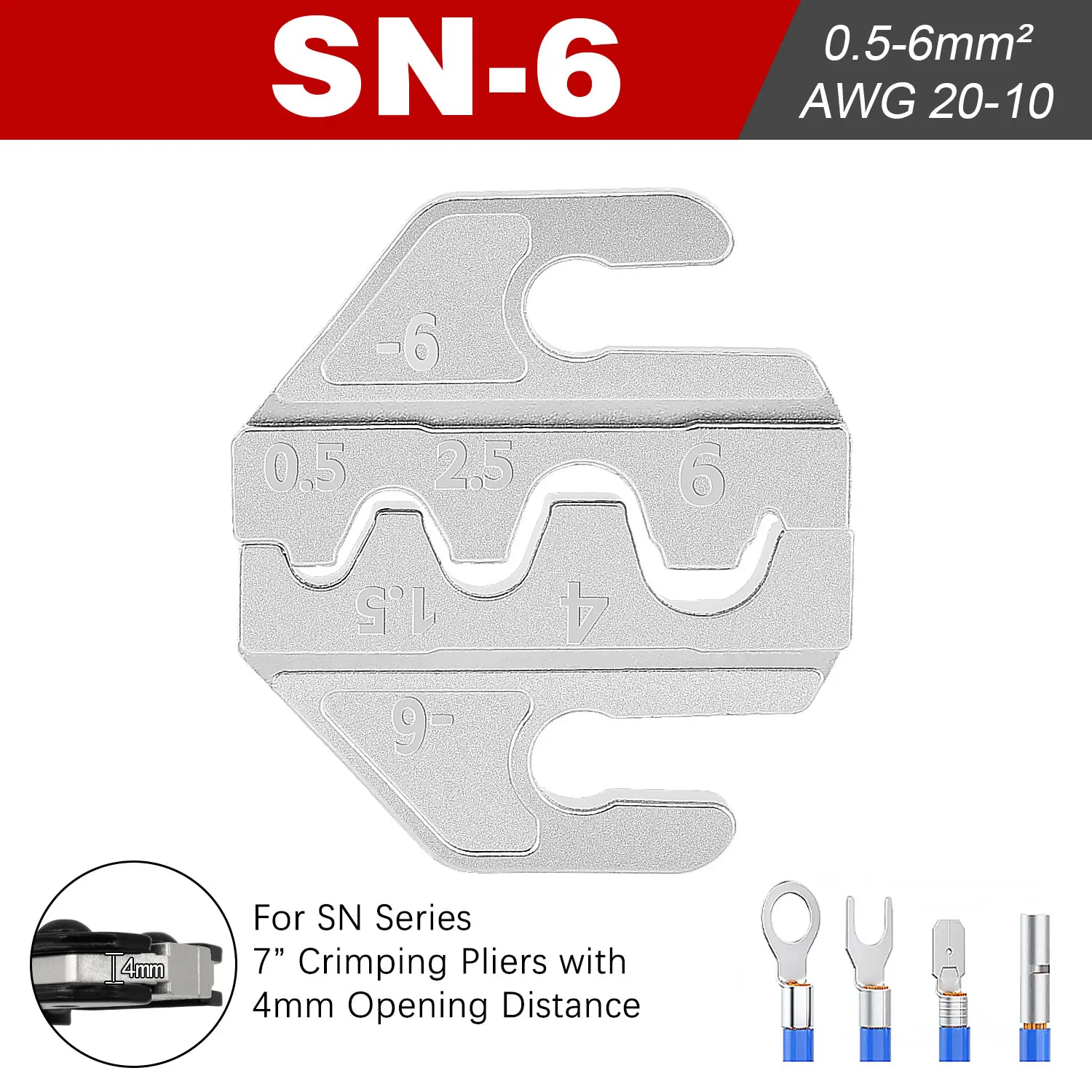 

Набор плоскогубцев CLAMPLUS для обжима 4 мм