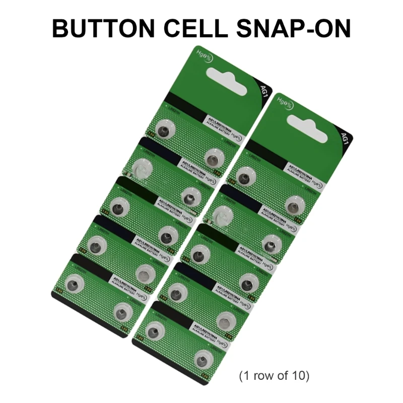 Кнопочный аккумулятор AG1 LR621H 10/20 шт