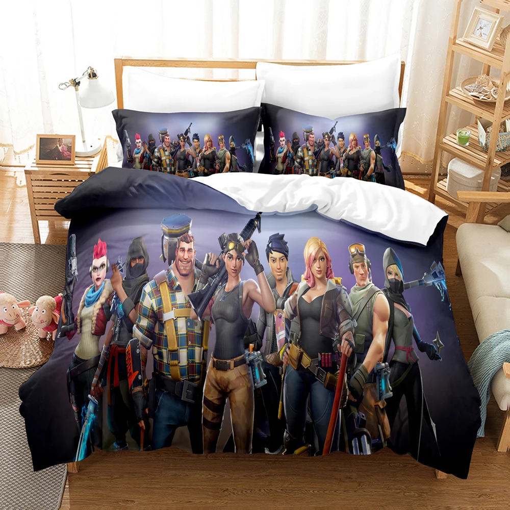 

3D A shovel opened the scene Sets Duvet Cover Set With Pillowcase Twin Full Queen King Bedclothes Bed Linen