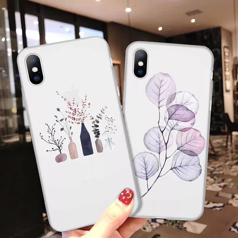 

Factory Direct Selling Beautiful Flower Case For iPhone 13 12 11 Pro Max XS Max XR X 7 8 6 Plus 5 5S SE 2020 12 Mini Matte Soft