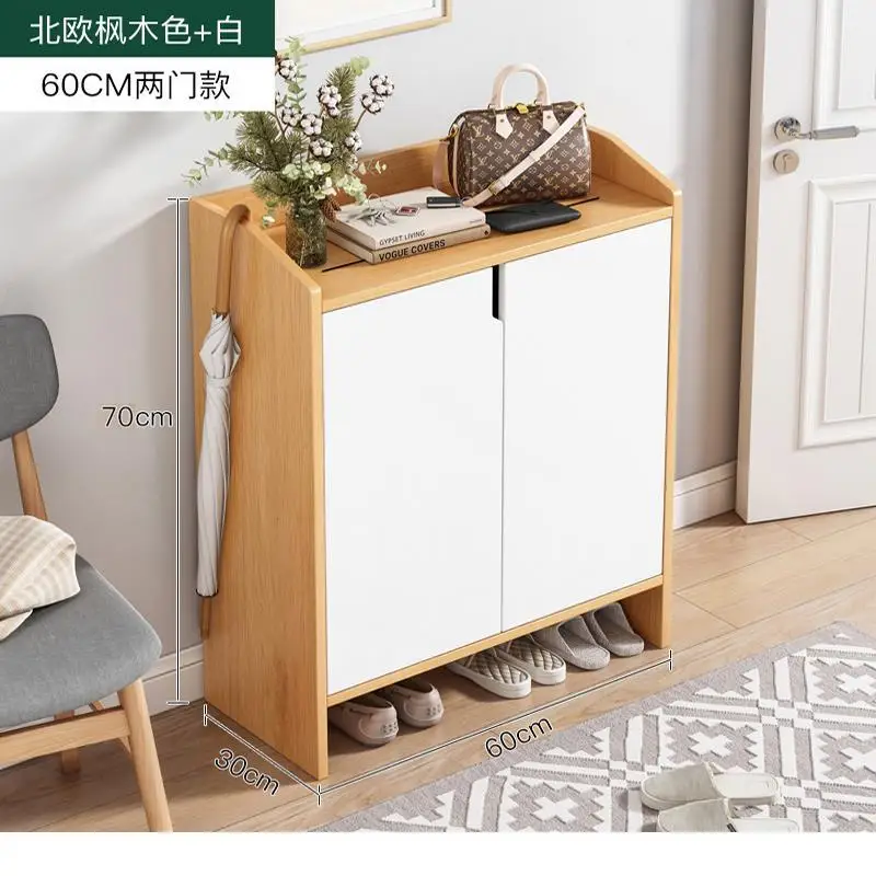 CH19 Простой шкаф для обуви домашнего входа коридора входной двери экономичная