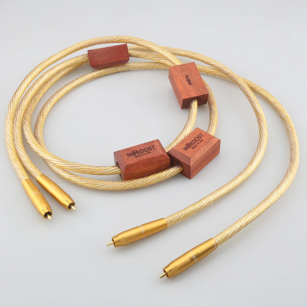 

Nordost ODIN Gold RCA audio cable Nordost ODIN Gold XLR Supreme Reference interconnects RCA cable Audiophile for amplifier CD