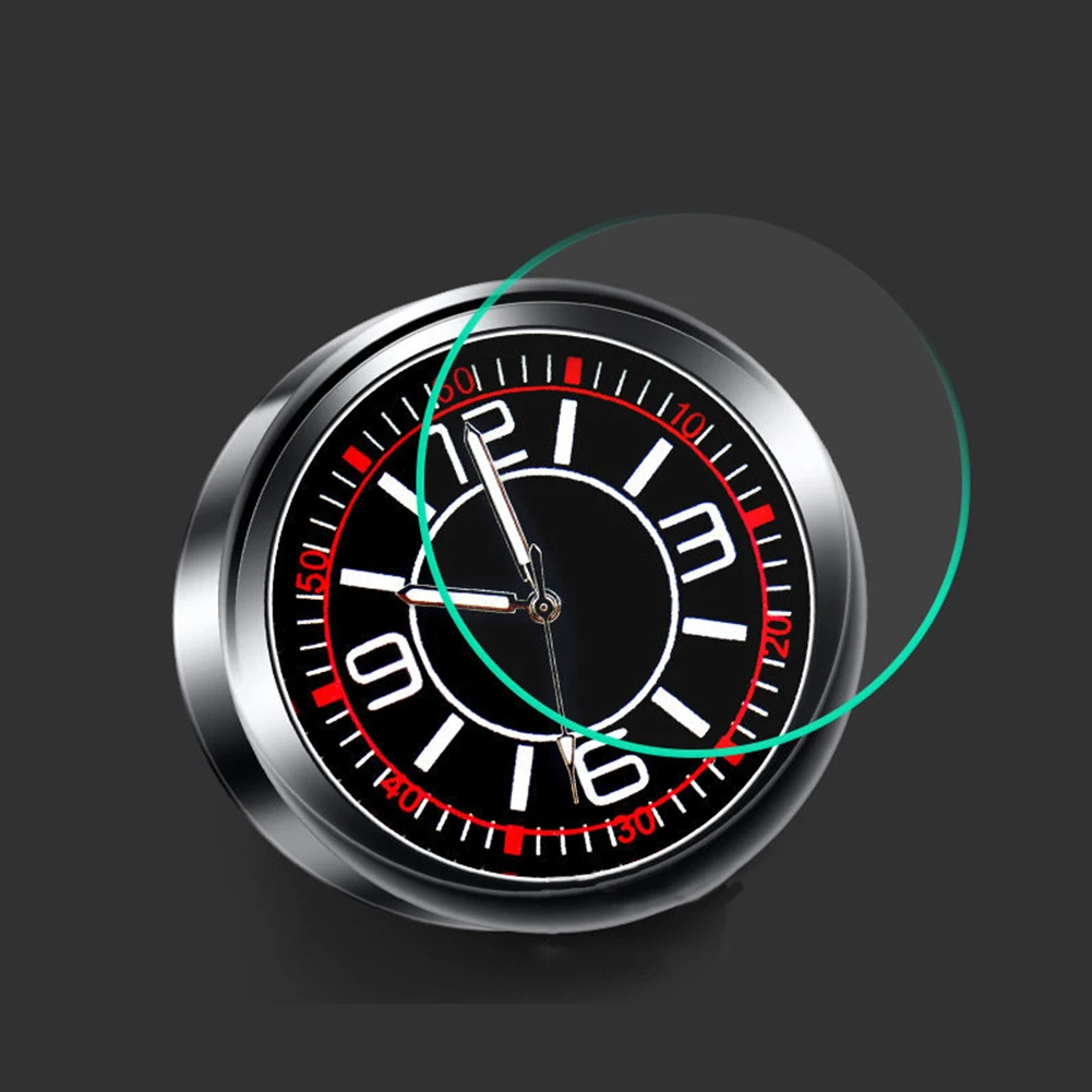 

Car Dashboard Quartz Clock Luminous Clock Adjustable Car Time Display USB Type Auto Parts