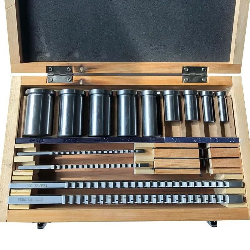 Набор метрических трапецеидальных наконечников из быстрорежущей стали 18 шт. 4/5/6/8