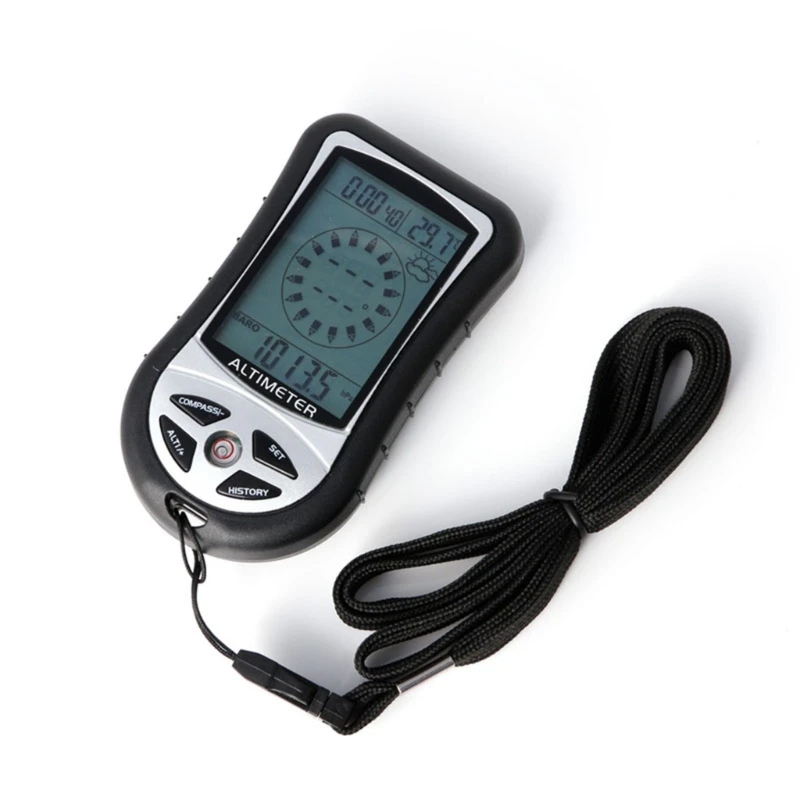 

Multifunctional LCD Compass Calendar Barometer Altimeter Thermo Temperature
