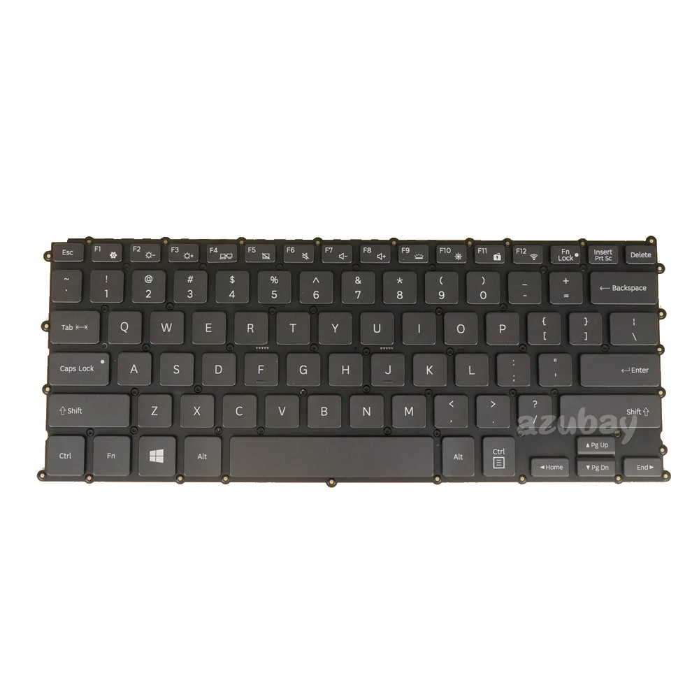 

US UI English Laptop Keyboard for Samsung Notebook 9 Spin NP940X3M 940X3M BA5904216A BA59-04216A 9Z.NC4BN.B01 NSK-MTBBN, Backlit