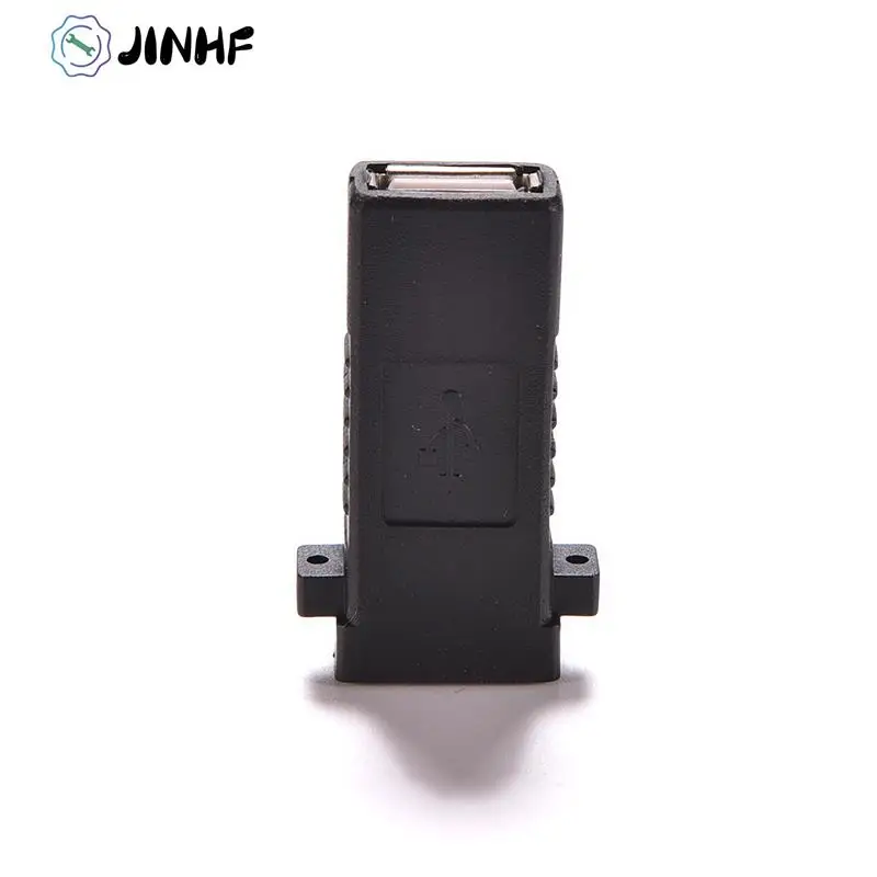 

Wall Plate Plug Standard USB 2.0 Female Coupler Cord Connector JETTING USB Female to Female Panel Mount Adapter