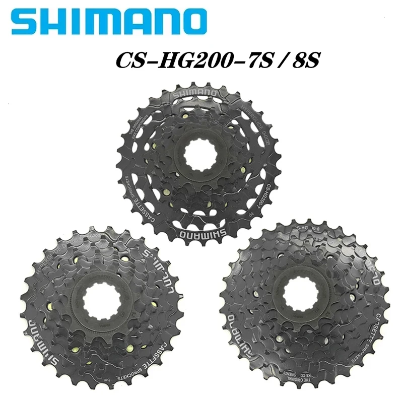 

Велосипедные кассеты SHIMANO для горного велосипеда, детали для велосипеда, кассеты свободного колеса 12-14-16-18-21-24-28-32T 7S/8S, скоростной велосипед