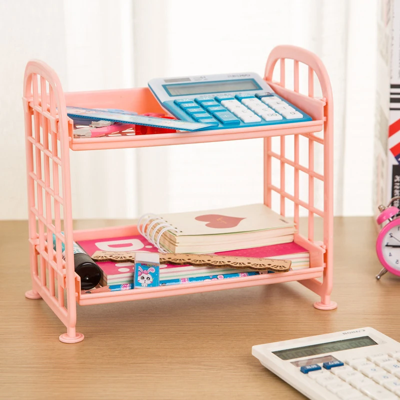 Новый 2-слойный креативный сетчатый лоток для файлов органайзер стеллаж
