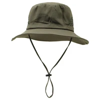 fashion fisherman hat foldable one size sun protection hat with adjustable draw cord fishing cap fishing hat