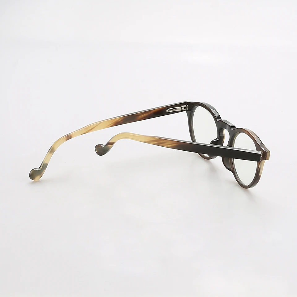 Уникальные художественные очки ручной работы из натурального рога фирменные