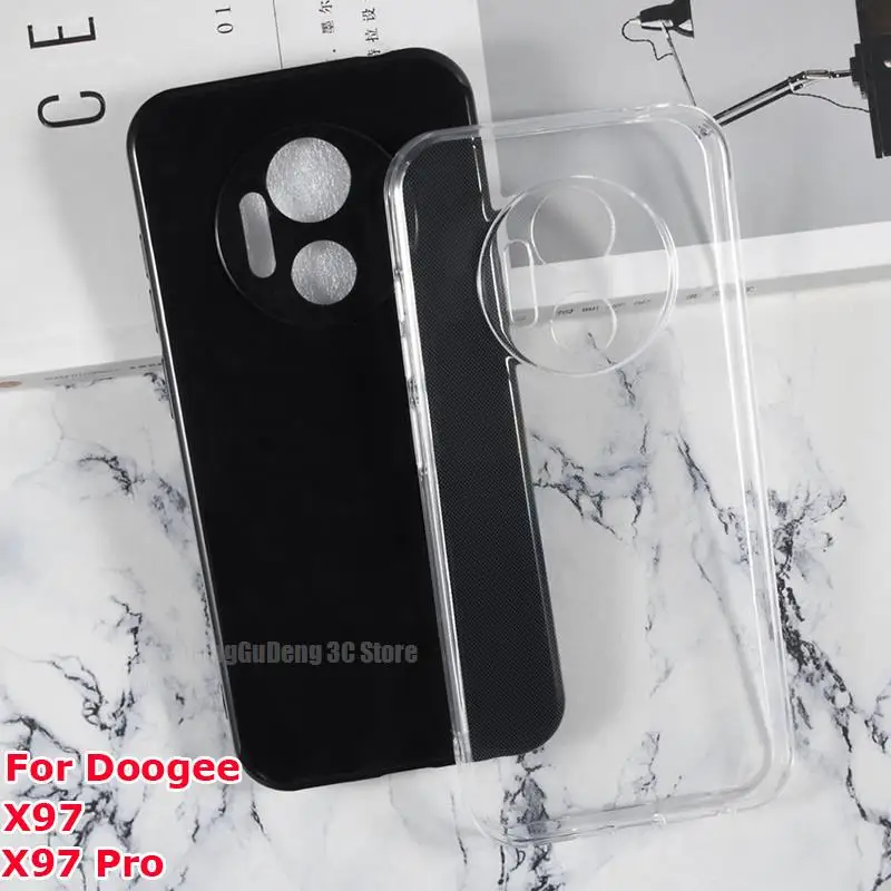 Camera Protection Case For Doogee X97 Pro Funda Coque Soft TPU Transparent Phone Case For Doogee X97 X 97 X97Pro Back Cover Etui